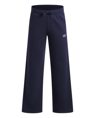 UA Rival Fleece Boys' Open Hem Pants