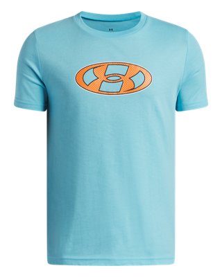 UA Mesh Lockertag Boys' Short Sleeve