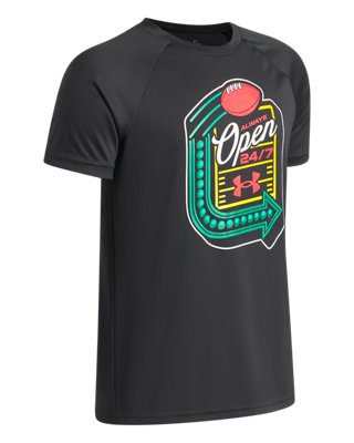 UA Tech™ Always Open Football Boys' Short Sleeve | Under Armour Canada