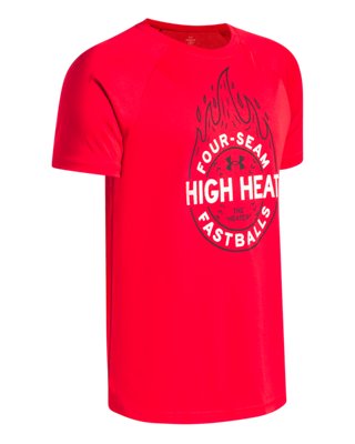 UA Tech™ Baseball High Heat Boys' Short Sleeve | Under Armour