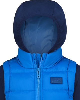 Жилет Under Armour UA 2-Fer Vest для мальчиков, цвет: Синий / Тёмно-синий — фото 2