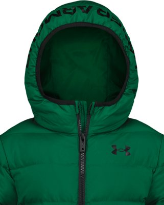 Куртка Under Armour UA Pronto Colorblock Puffer Jacket для мальчиков, цвет: Чёрный — фото 2