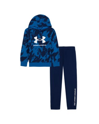 UA Rival Pattern Little Boys' Hoodie Set