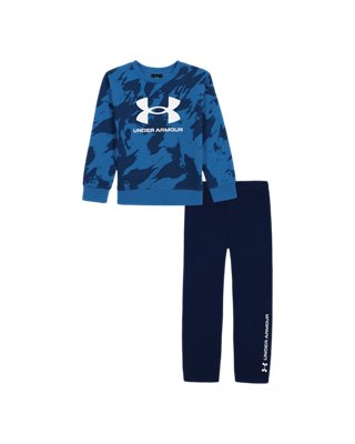 UA Rival Pattern Toddler Boys' Crew & Joggers Set