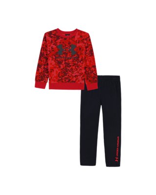 UA Rival Print Infant Boys' Crew & Joggers Set