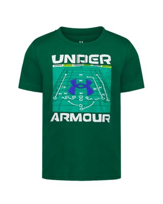 UA Endzone Logo Little Boys' Short Sleeve