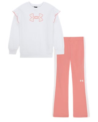 UA Rival Fleece Little Girls' Tunic Set