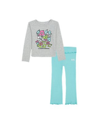 UA Dance Little Girls' Yoga Pants Set