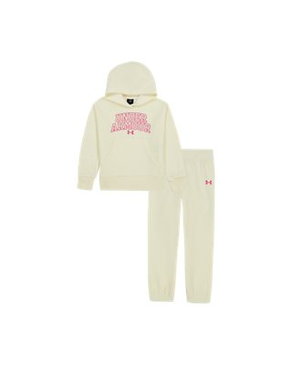 UA Rival Fleece Little Girls' Set