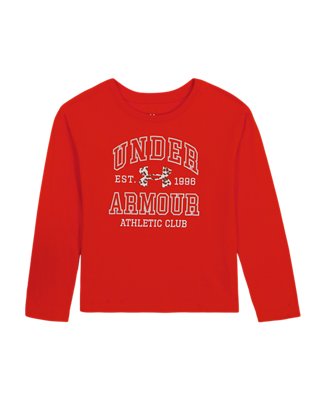 UA Varsity Little Girls' Long Sleeve