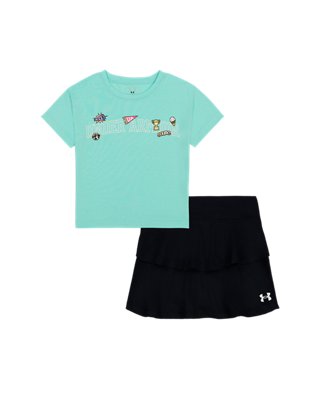 UA Tiered Stretch Toddler Girls' Skort Set
