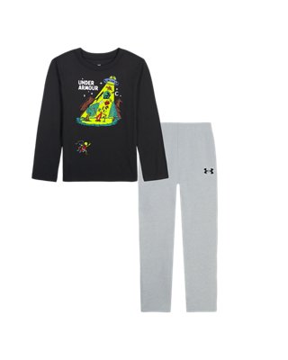 Комплекты Under Armour UA Camp UFO Set для мальчиков, цвет: Чёрный — фото 1