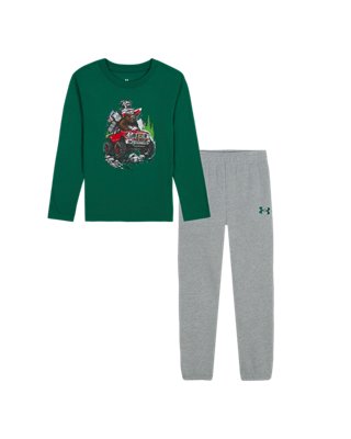 Комплекты Under Armour UA Off Road Bear Set для мальчиков-малышей, цвет: Campus Ivy / Campus Ivy — фото 1