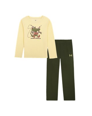 Комплекты Under Armour UA Fishing Gator Set для мальчиков-малышей, цвет: Бледный лимонный — фото 1