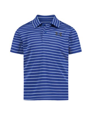 UA Matchplay Stripe Boys' Polo