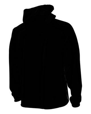 Мужская толстовка на молнии Under Armour UA Unstoppable Fleece Collegiate Full Zip, цвет: Чёрный / Белый — фото 2