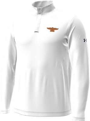 Мужской топ Under Armour UA Playoff Collegiate ¼ Zip, цвет: Тёмно-синий / Белый — фото 1