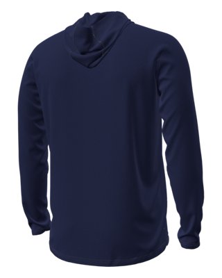 Мужская худи Under Armour Vanish Collegiate, цвет: Тёмно-синий / Белый — фото 2