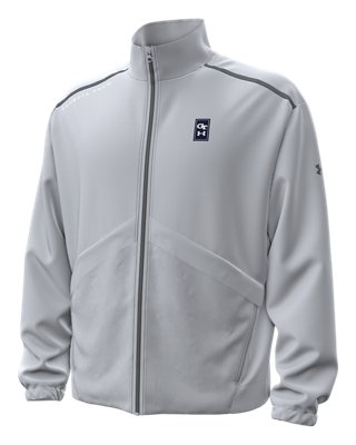 Мужская куртка Under Armour UA Unstoppable Woven Collegiate, цвет: Серый / Белый — фото 1