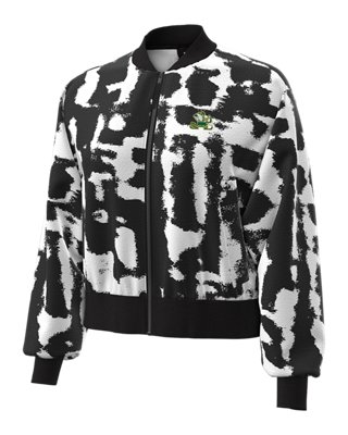 Женская куртка Under Armour UA Gameday Expanse Collegiate Sherpa, цвет: Серо-коричневый / Белый — фото 1