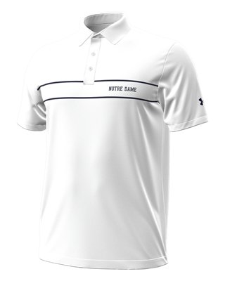 UA Playoff Chest Stripe Collegiate Men's Polo