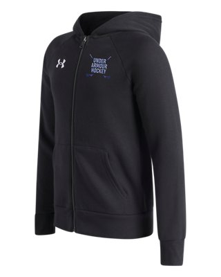 UA Rival Fleece Hockey Boys' Full-Zip Hoodie | Under Armour