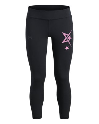 Леггинсы Under Armour UA G Motion, цвет: Чёрный / Угольный серый — фото 1
