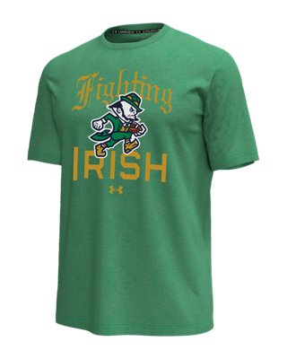 UA Icon Collegiate 'Irish Wear Green' Men's Short Sleeve