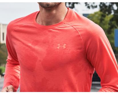 Under Armour Haut à Manches Courtes Homme - UA Streaker Run -  Beta/Reflective