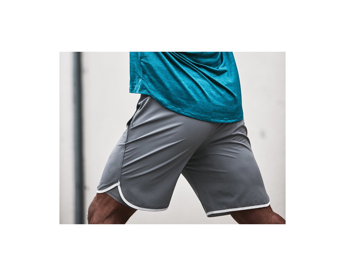 Short Under Armour Stretch Woven Azul Marinho