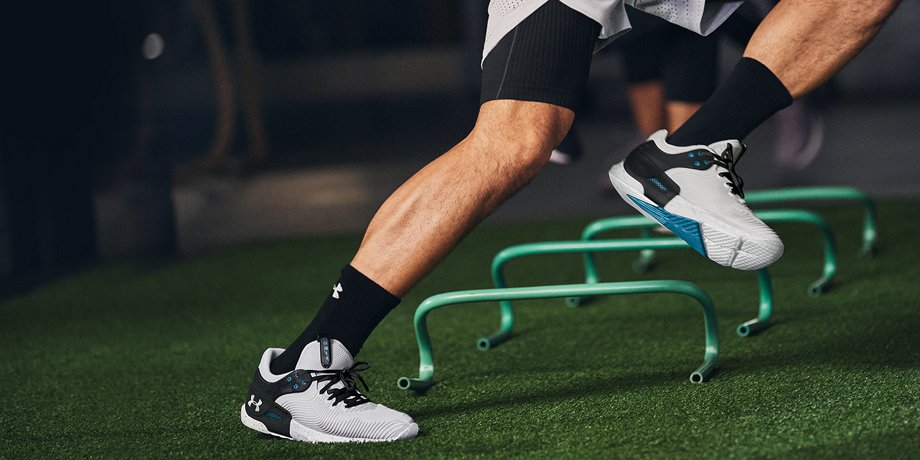 Under armour high top training shoes online