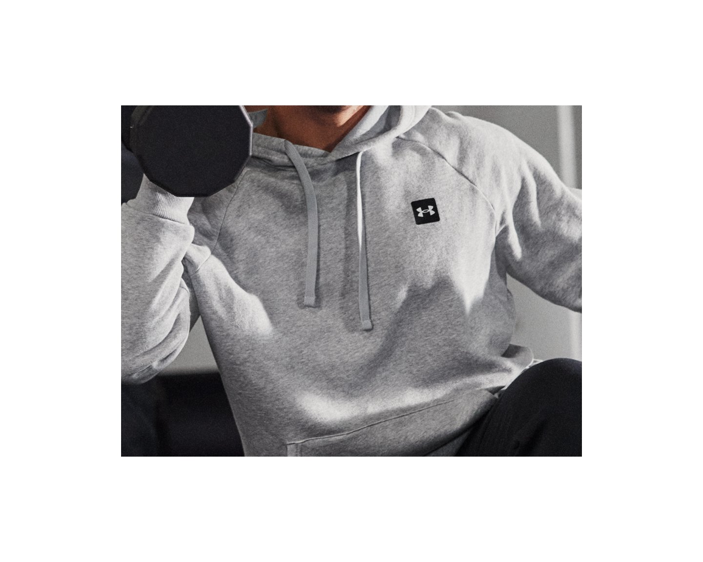 Calças Under Armour Rival Fleece Mesh - 1365849-001