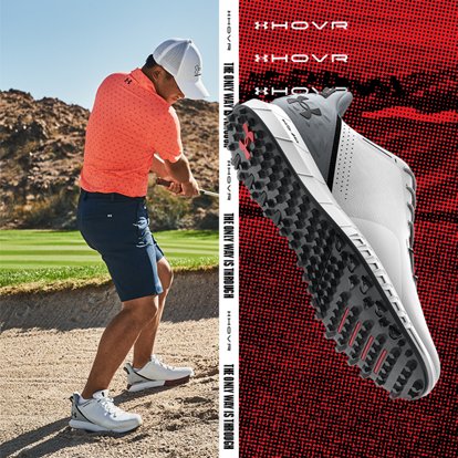Under armour 2025 waterproof spikeless shoes