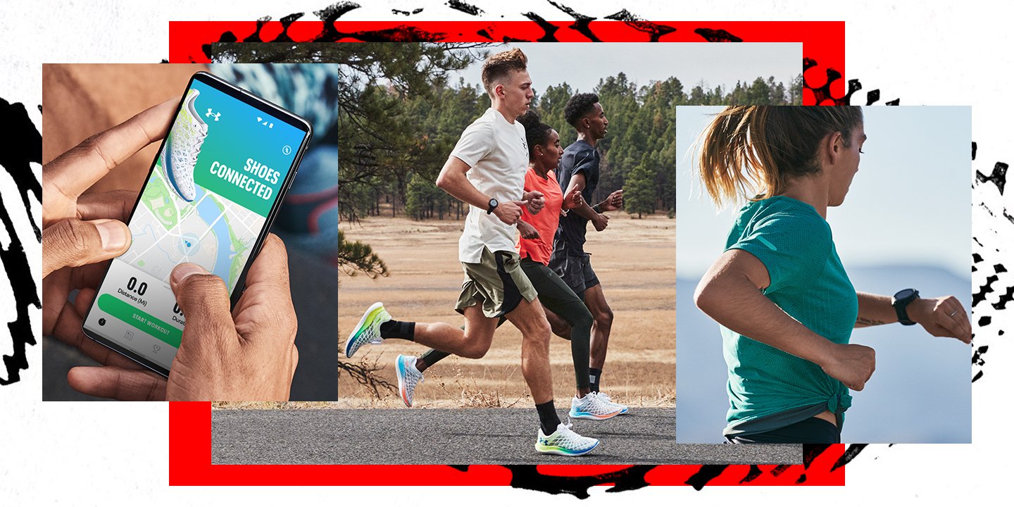Running app under armour best sale