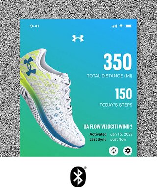 Connected footwear under armour sales