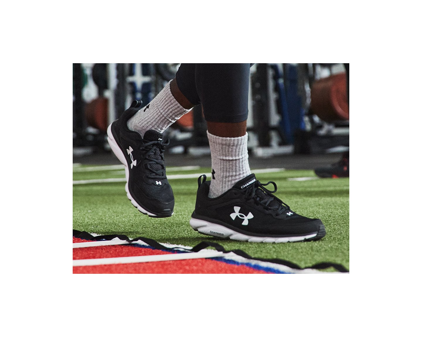 Factory Shoe Online : > Athletic - Under Armour Charged Assert 9 4E Black