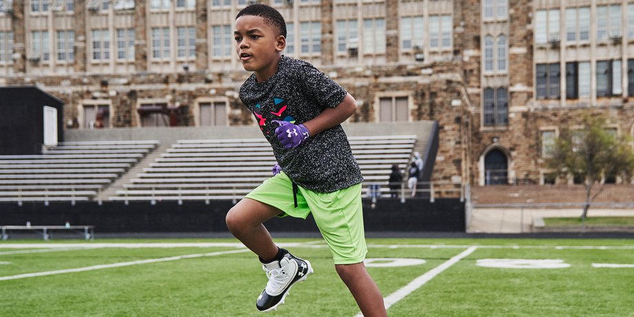 Nike youth football gear top