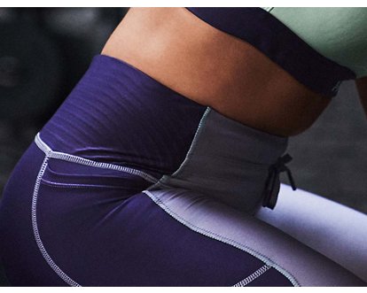 Under Armour HeatGear® No-Slip Waistband Mesh Panel Gym Leggings