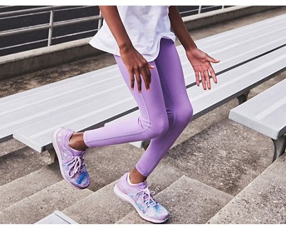 Under Armour Purple Athletic Leggings for Women