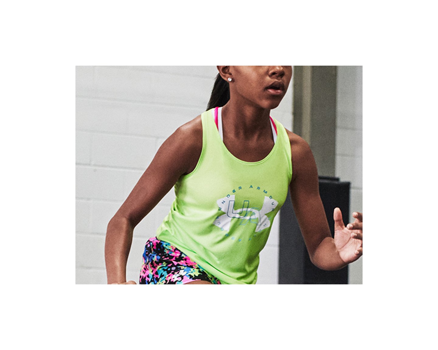 Girls under armour tank tops sales