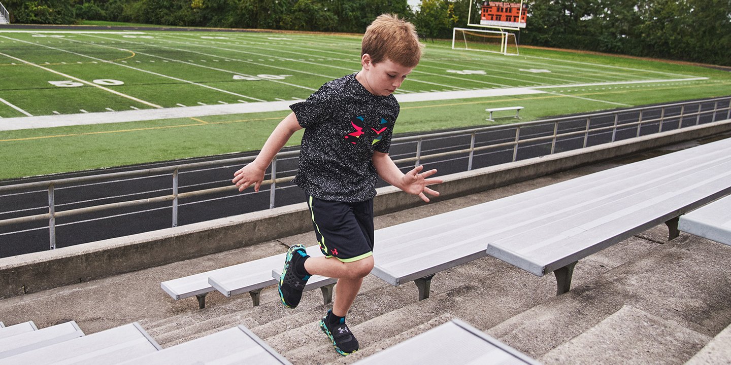 Boys' PreSchool UA Runplay Running Shoes Under Armour Canada