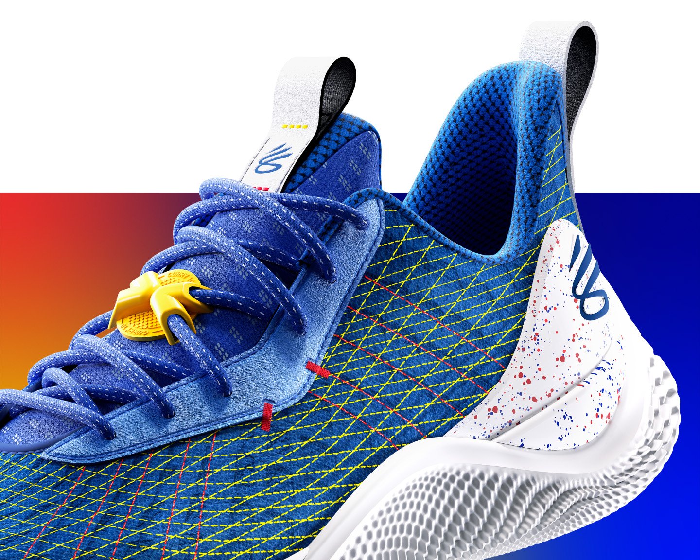 Unisex Curry Flow 10 'Curry-fornia' Basketball Shoes | Under Armour