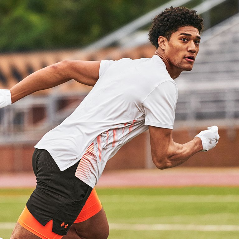 UA LASER SHORTSLEEVE