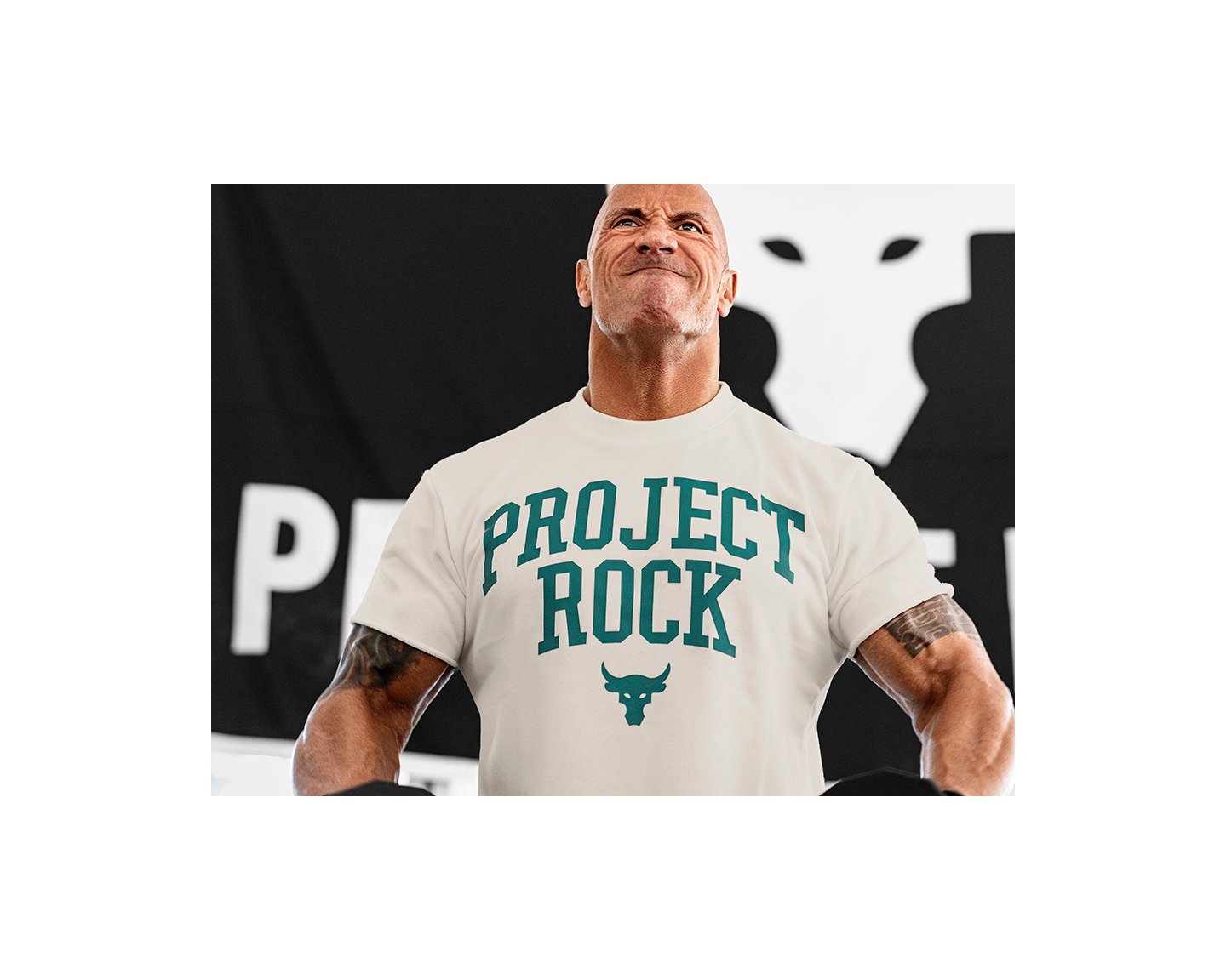 Project rock shop tee
