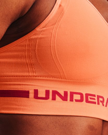 Under Armor sports bra size See Photos/measurements Hot Orange