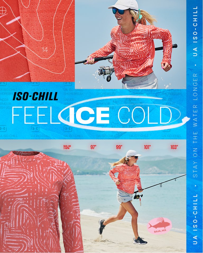 UNDERARMO Fish Pro Chill Long Sleeve T-Shirt - Women's