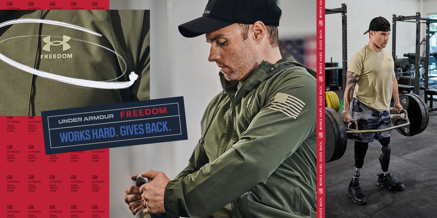  Under Armour Sudadera con capucha Freedom Rival para