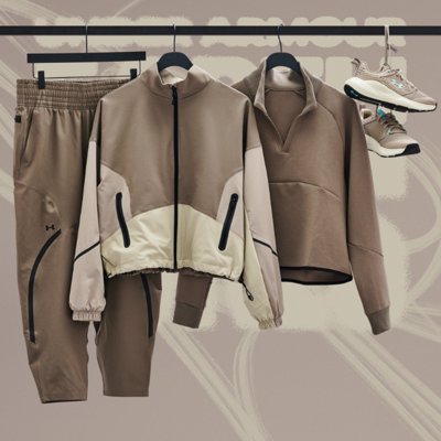 Under Armour - Conjunto Under Armour Niño UA Knit Track Suit