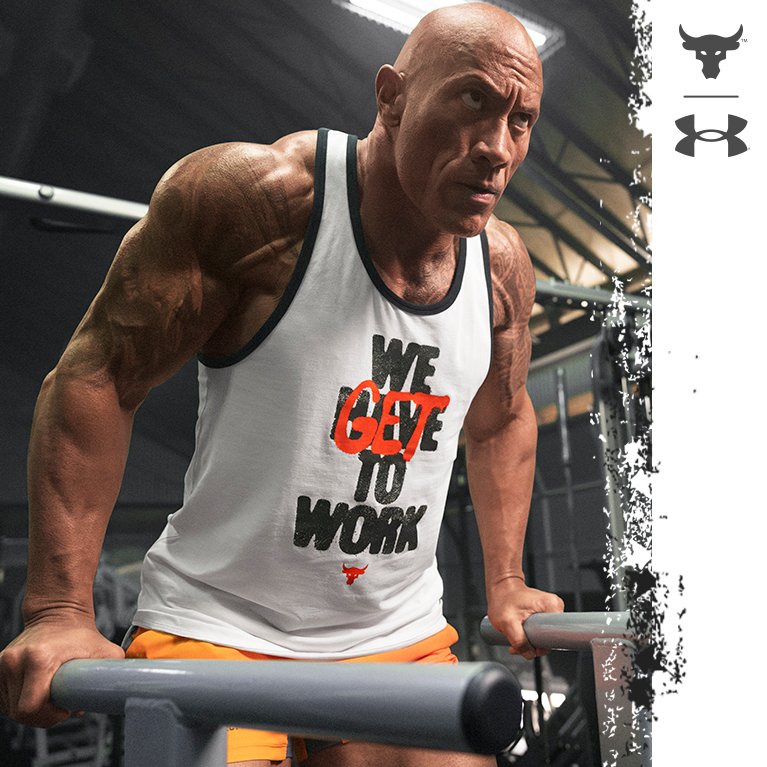 The rock under armour gear cheap