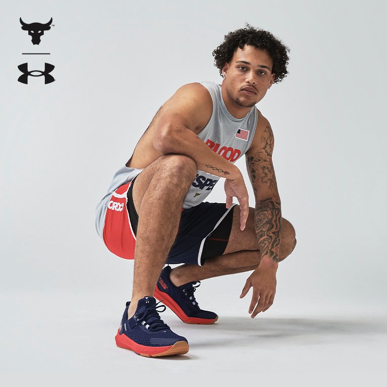 Project Rock Red, White & Blue Men's 7